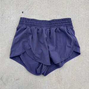 Zella Purple Athletic Shorts Moisture-Wicking Performance